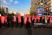 عزاداری خادمیاران رضوی در سوگ پیامبر اکرم(ص) و امام حسن مجتبی(ع)