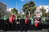 عزاداری خادمیاران رضوی در سوگ پیامبر اکرم(ص) و امام حسن مجتبی(ع)