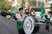 عزاداری خادمیاران رضوی در سوگ پیامبر اکرم(ص) و امام حسن مجتبی(ع)