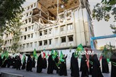 عزاداری خادمیاران رضوی در سوگ پیامبر اکرم(ص) و امام حسن مجتبی(ع)