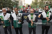 عزاداری خادمیاران رضوی در سوگ پیامبر اکرم(ص) و امام حسن مجتبی(ع)