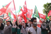 عزاداری خادمیاران رضوی در سوگ پیامبر اکرم(ص) و امام حسن مجتبی(ع)