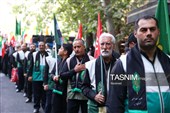 عزاداری خادمیاران رضوی در سوگ پیامبر اکرم(ص) و امام حسن مجتبی(ع)
