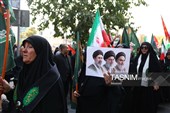 عزاداری خادمیاران رضوی در سوگ پیامبر اکرم(ص) و امام حسن مجتبی(ع)