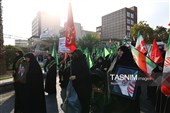 عزاداری خادمیاران رضوی در سوگ پیامبر اکرم(ص) و امام حسن مجتبی(ع)