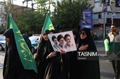 عزاداری خادمیاران رضوی در سوگ پیامبر اکرم(ص) و امام حسن مجتبی(ع)