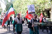 عزاداری خادمیاران رضوی در سوگ پیامبر اکرم(ص) و امام حسن مجتبی(ع)