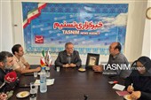 حضور برخی فعالین اجتماعی و اقتصادی و  درمانی اردبیلی در دفتر تسنیم