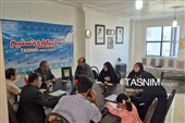 حضور برخی فعالین اجتماعی و اقتصادی و  درمانی اردبیلی در دفتر تسنیم