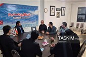 حضور برخی فعالین اجتماعی و اقتصادی و  درمانی اردبیلی در دفتر تسنیم