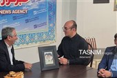 حضور برخی فعالین اجتماعی و اقتصادی و  درمانی اردبیلی در دفتر تسنیم