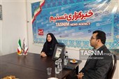 مدیر کل بهزیستی اردبیل در دفتر تسنیم به روایت تصویر