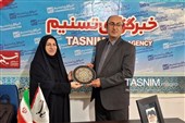 مدیر کل بهزیستی اردبیل در دفتر تسنیم به روایت تصویر