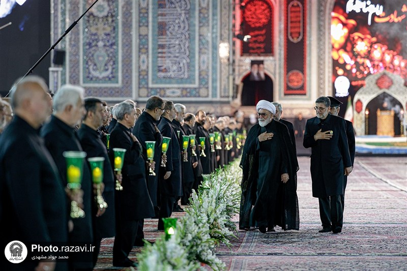 حرم امام رضا(ع) , امام رضا (ع) , مشهد مقدس , اخبار مشهد , خراسان رضوی , شهادت , ماه صفر , آستان قدس رضوی , 