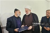 تجلیل از ایثار خانواده شهید محمدتقی قهرمانی در شیرین‌بلاغ+تصویر