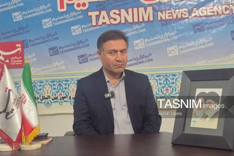 اسلام محمدی، مدیرعامل منطقه آزاد اردبیل در دفتر تسنیم به روایت تصویر