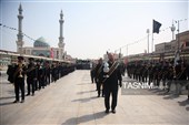 دسته عزای خادمان حرم حضرت معصومه(س)