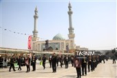 دسته عزای خادمان حرم حضرت معصومه(س)