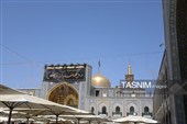 حال و هوای خیابانهای مشهد و مطهر رضوی در روز شهادت امام رضا علیهم‌السلام