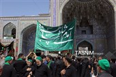 حال و هوای خیابانهای مشهد و مطهر رضوی در روز شهادت امام رضا علیهم‌السلام