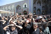 حال و هوای خیابانهای مشهد و مطهر رضوی در روز شهادت امام رضا علیهم‌السلام
