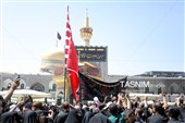 حال و هوای خیابانهای مشهد و مطهر رضوی در روز شهادت امام رضا علیهم‌السلام