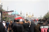حال و هوای خیابانهای مشهد و مطهر رضوی در روز شهادت امام رضا علیهم‌السلام