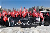 سوگواری زنان محله نوغان در سالروز شهادت امام هشتم(ع)