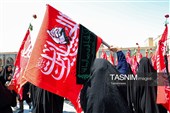 سوگواری زنان محله نوغان در سالروز شهادت امام هشتم(ع)
