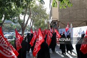 سوگواری زنان محله نوغان در سالروز شهادت امام هشتم(ع)