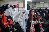 سوگواری زنان محله نوغان در سالروز شهادت امام هشتم(ع)