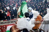 سوگواری زنان محله نوغان در سالروز شهادت امام هشتم(ع)
