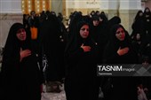 عزاداری سالروز شهادت امام رضا(ع) در حرم حضرت معصومه(س)