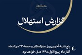 فردا نخستین روز ماه ربیع‌الاول 1448 ﻫ‌‌.ق