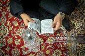 مراسم لاله گردانی خدام حرم مطهر حضرت شاهچراغ (ع) در شام غریبان شهادت امام رضا (ع)