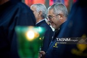 مراسم لاله گردانی خدام حرم مطهر حضرت شاهچراغ (ع) در شام غریبان شهادت امام رضا (ع)