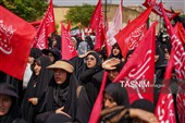 سوگواری رضوی در حرم امین ولایت
