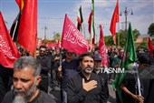 سوگواری رضوی در حرم امین ولایت