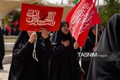 سوگواری رضوی در حرم امین ولایت
