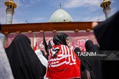 سوگواری رضوی در حرم امین ولایت