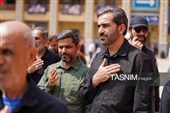 سوگواری رضوی در حرم امین ولایت