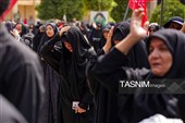 سوگواری رضوی در حرم امین ولایت