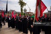 سوگواری رضوی در حرم امین ولایت