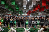 قافله عزاداران رضوی اصفهان در سوگ شهادت امام رضا(ع)