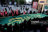 قافله عزاداران رضوی اصفهان در سوگ شهادت امام رضا(ع)