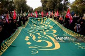 قافله عزاداران رضوی اصفهان در سوگ شهادت امام رضا(ع)