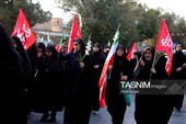 قافله عزاداران رضوی اصفهان در سوگ شهادت امام رضا(ع)