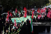 قافله عزاداران رضوی اصفهان در سوگ شهادت امام رضا(ع)