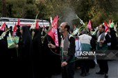 قافله عزاداران رضوی اصفهان در سوگ شهادت امام رضا(ع)