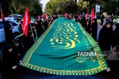 قافله عزاداران رضوی اصفهان در سوگ شهادت امام رضا(ع)
